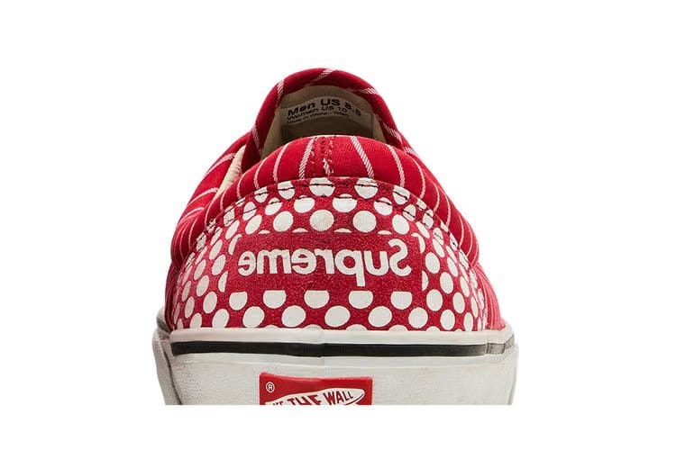 Comme des Garçons x Supreme x Vans Era Pinstripe