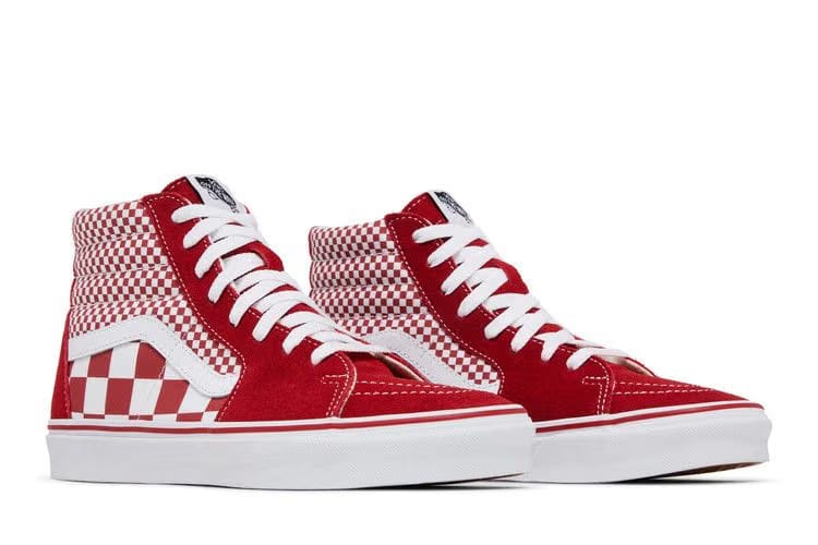 Vans Sk8-Hi Red Mix Checker