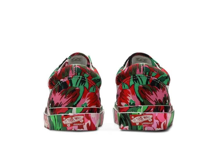 Kenzo x Vans OG Old Skool LX Floral Red