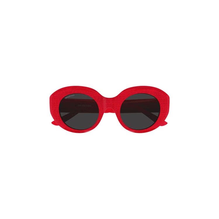 Balenciaga Cat Eye Sunglasses Red/Grey