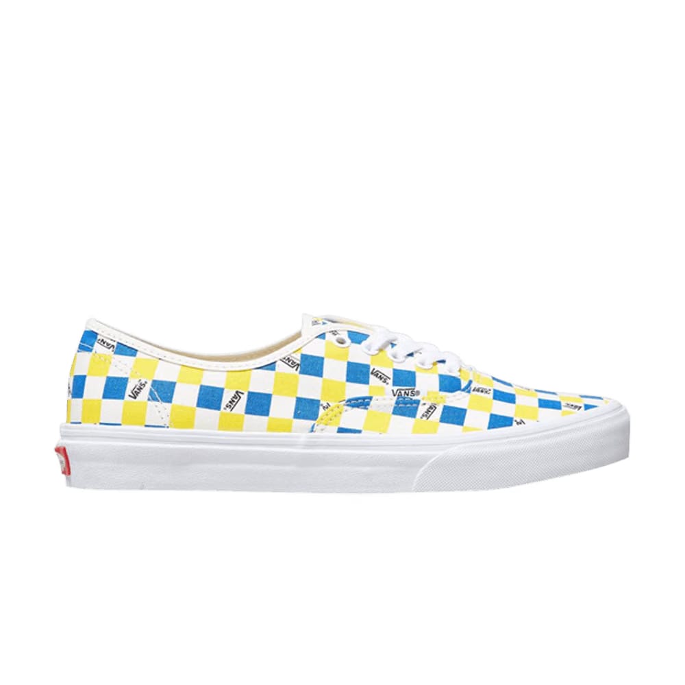 Vans Authentic BMX Checkerboard - Blue Lemon