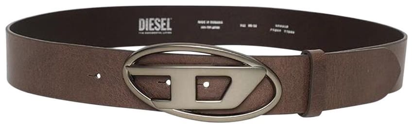 Diesel B-1DR Belt Stone Grey