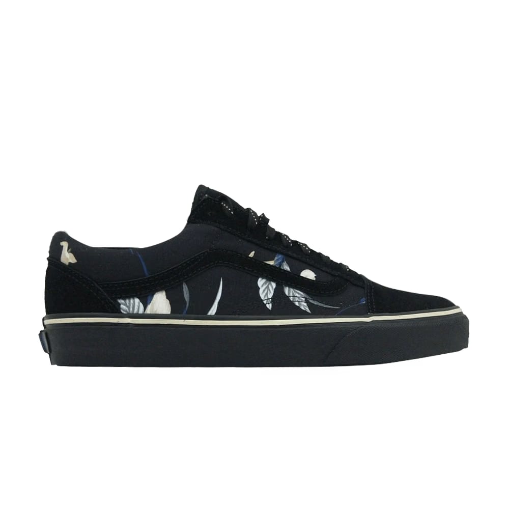 J.Crew x Vans Old Skool Black Floral