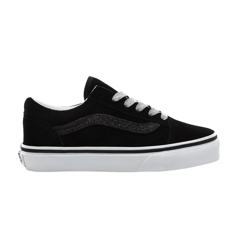 Vans Old Skool Kids Glitter Sidestripe - Black
