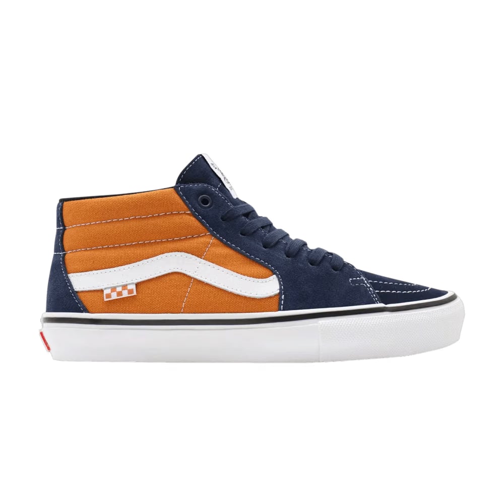 Vans Skate Grosso Mid Navy Orange