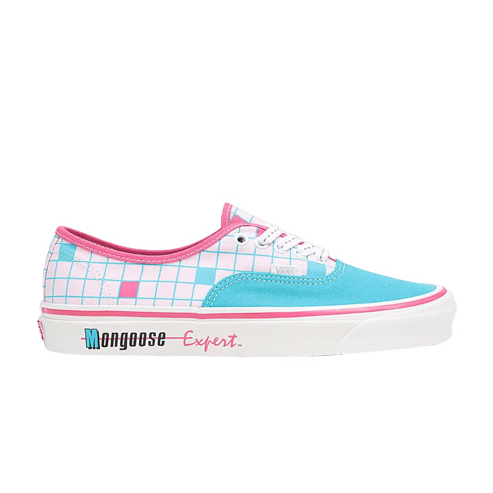 Vans Our Legends x Authentic 44 DX Mongoose - Turquoise Pink Checkerboard