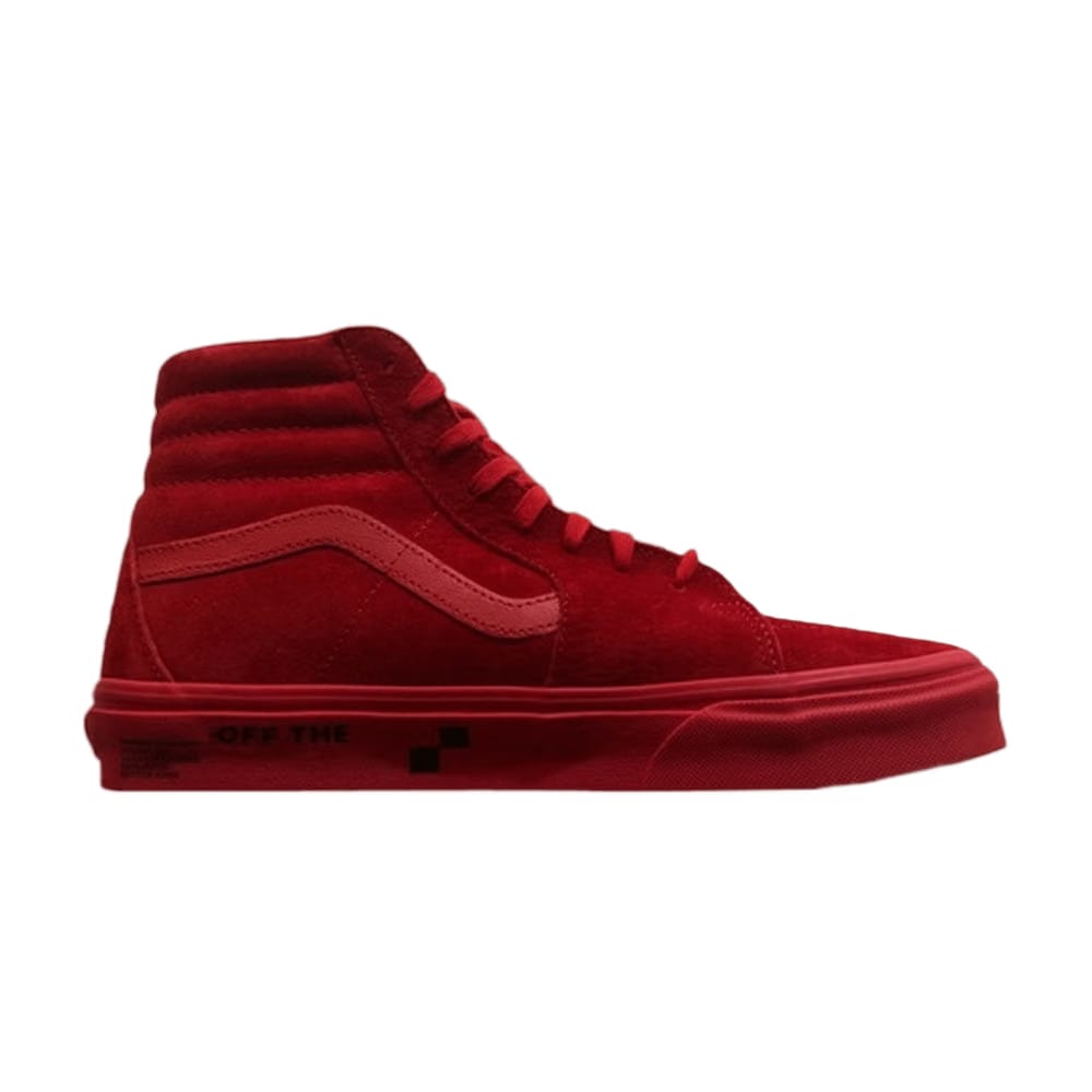 Vans Sk8-Hi Nubuck Red
