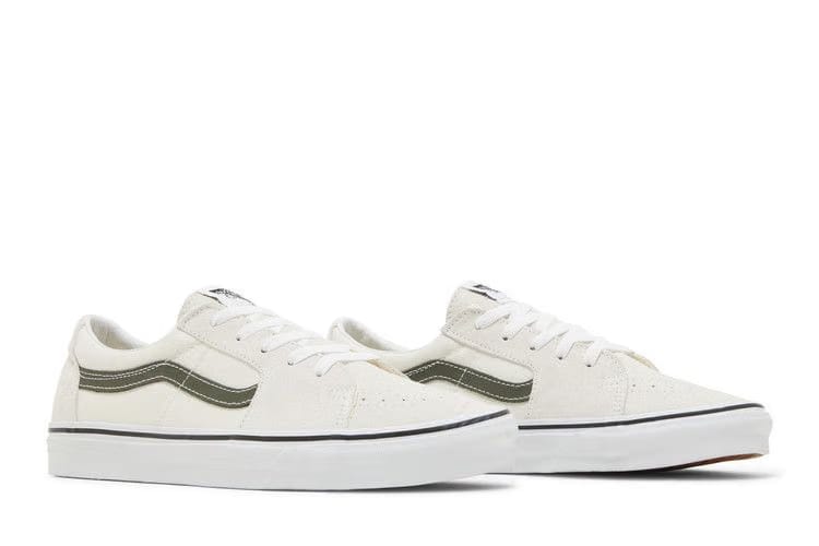 Vans Sk8-Low Utility Pop - Blanc de Blanc Khaki