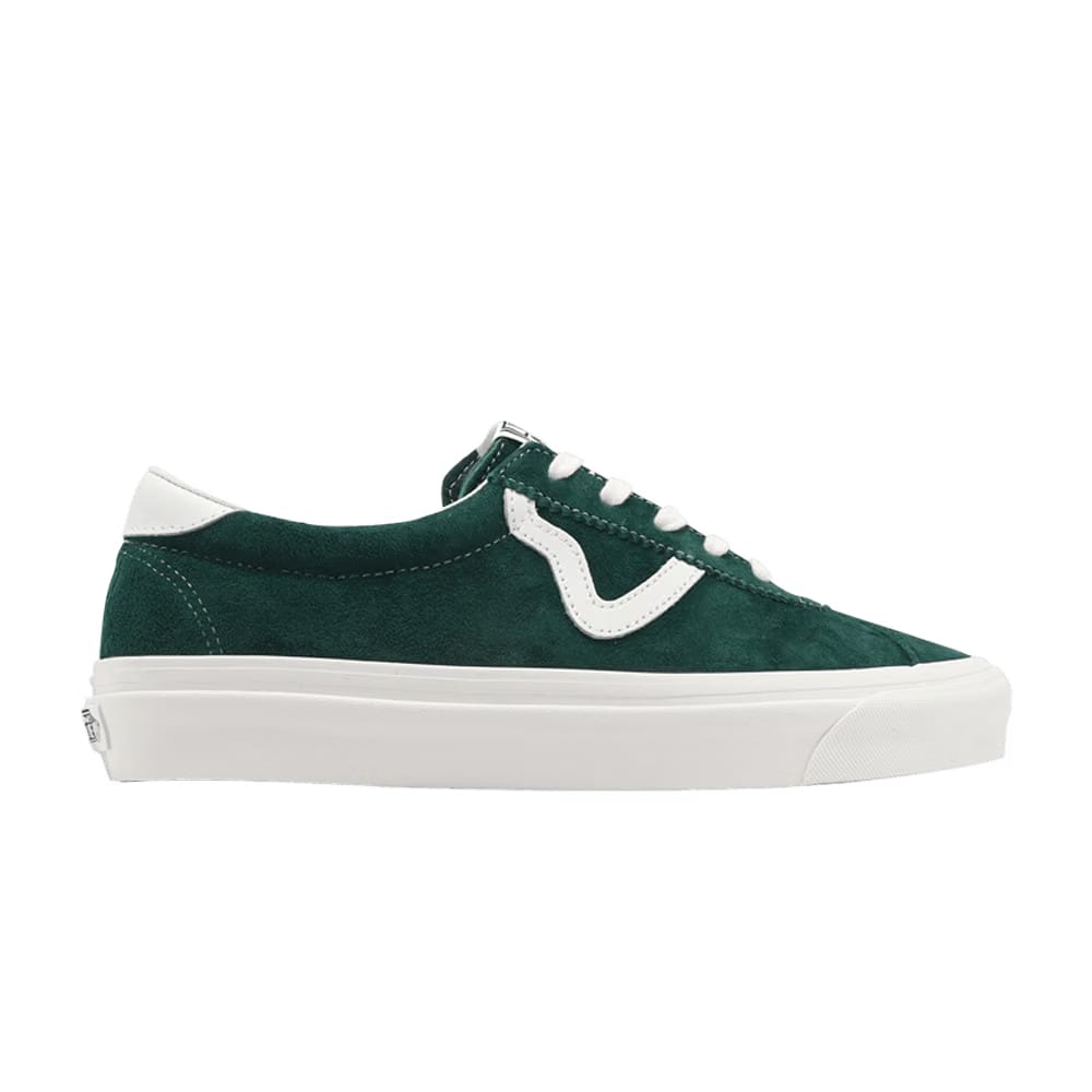 Vans Style 73 DX Pig Suede - Dark Green White