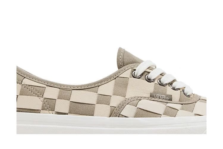 Vans Authentic 44 DX Woven Check - Brown Khaki