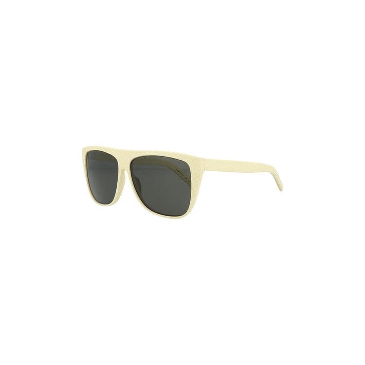 Saint Laurent Square Sunglasses Ivory/Grey
