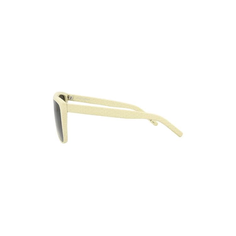 Saint Laurent Square Sunglasses Ivory/Grey