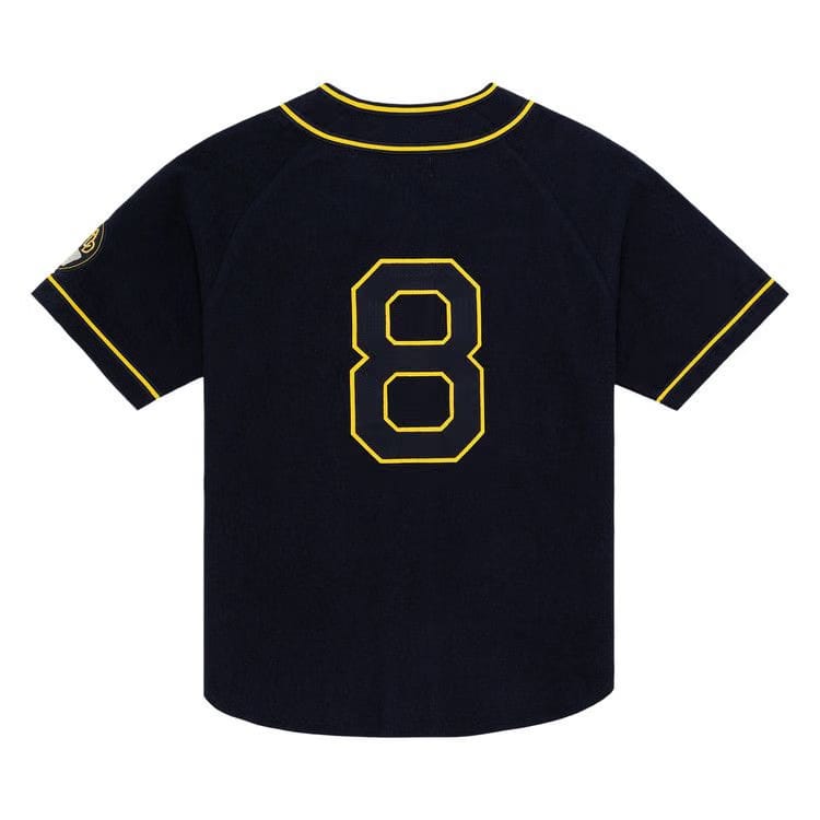 Aimé Leon Dore x Mitchell & Ness Team Baseball Jersey Navy