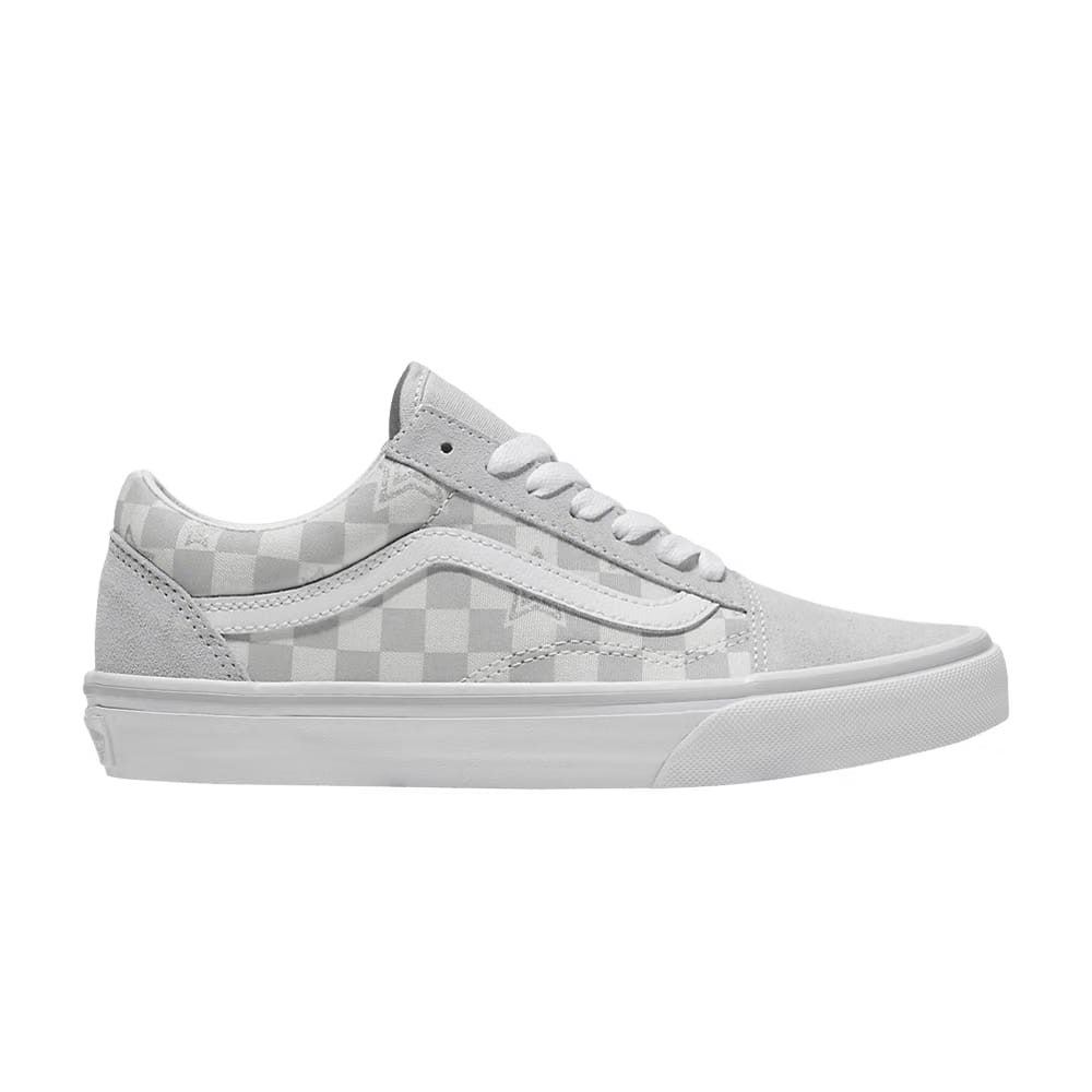 Vans Old Skool Checkerboard - Stars Grey