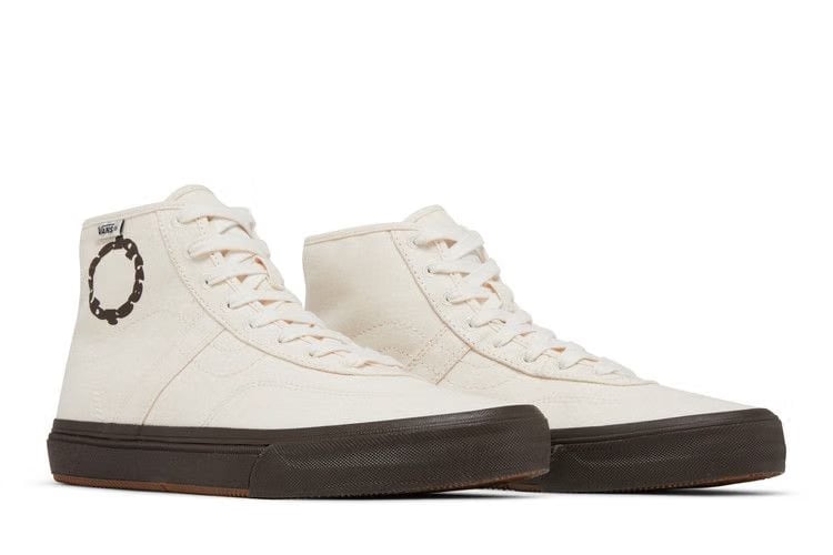 Vans Quasi Skateboards x Gilbert Crockett High Decon Cream Brown