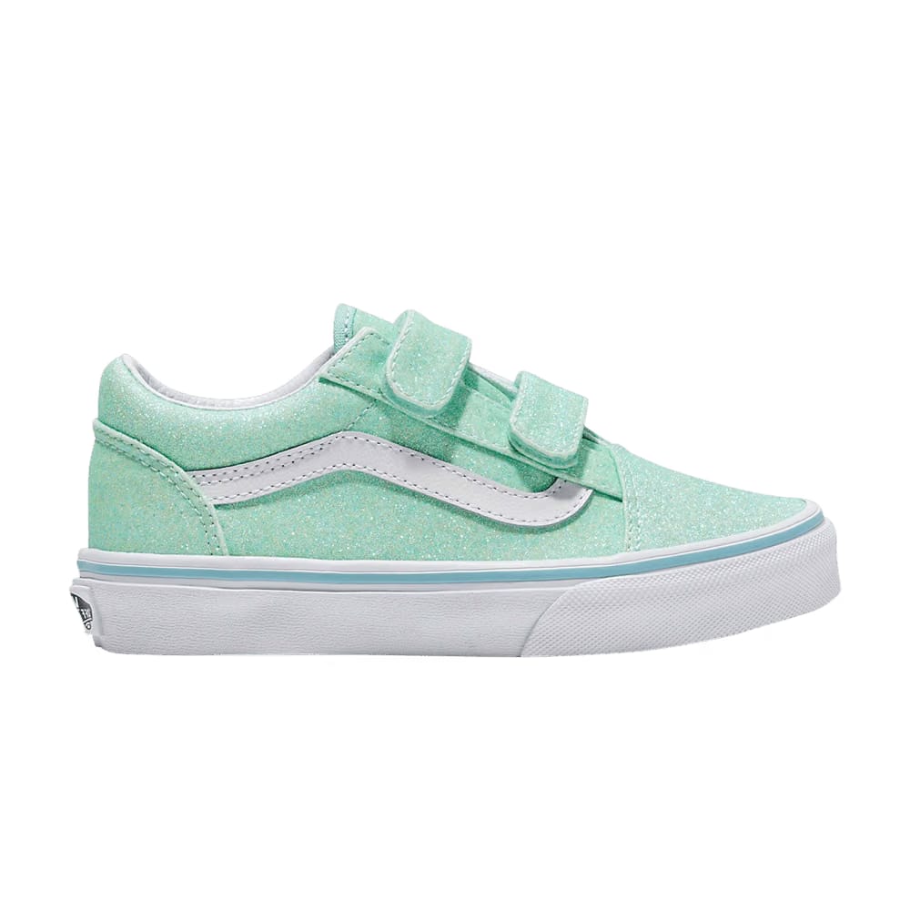 Vans Old Skool V Kids Glitter - Pastel Blue