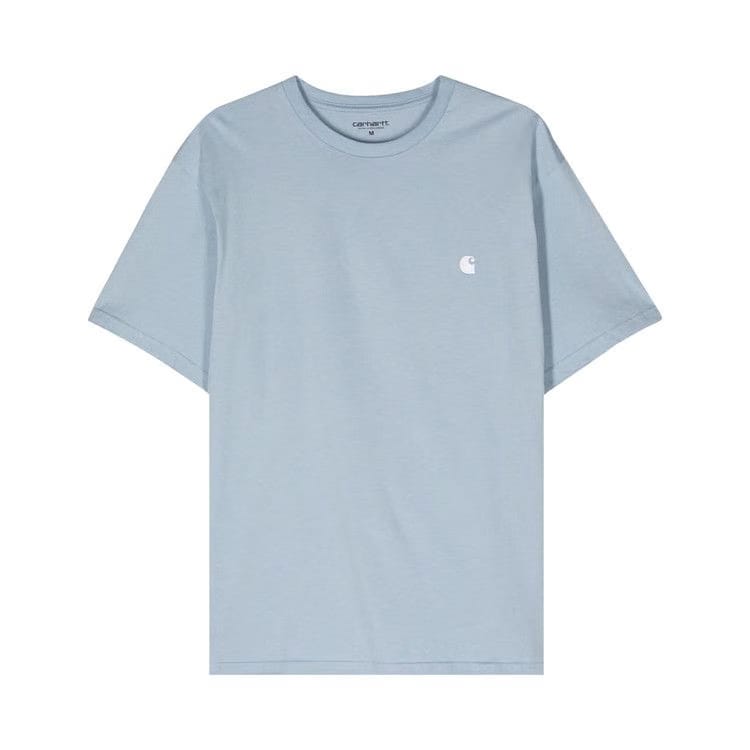 Carhartt WIP Madison T-Shirt Frosted Blue/White