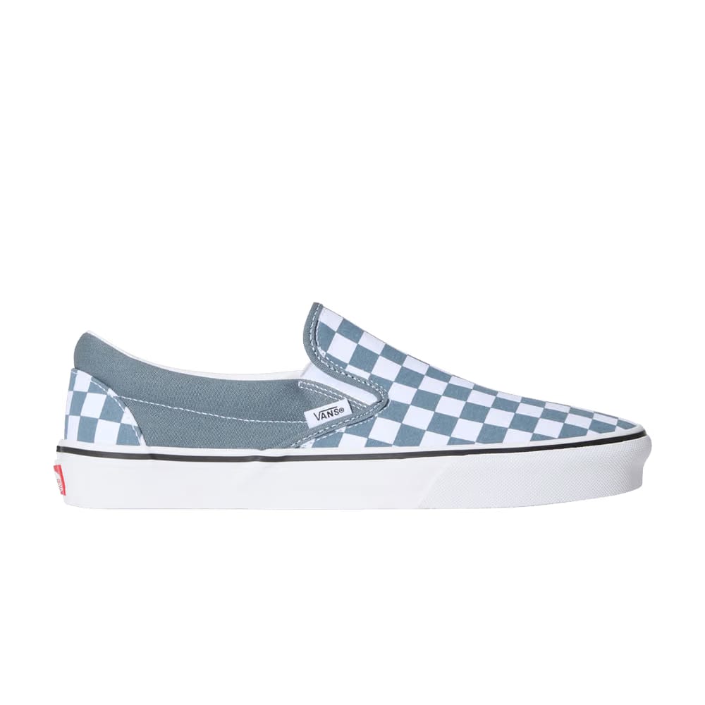 Vans Classic Slip-On Checkerboard - Stormy Weather Blue