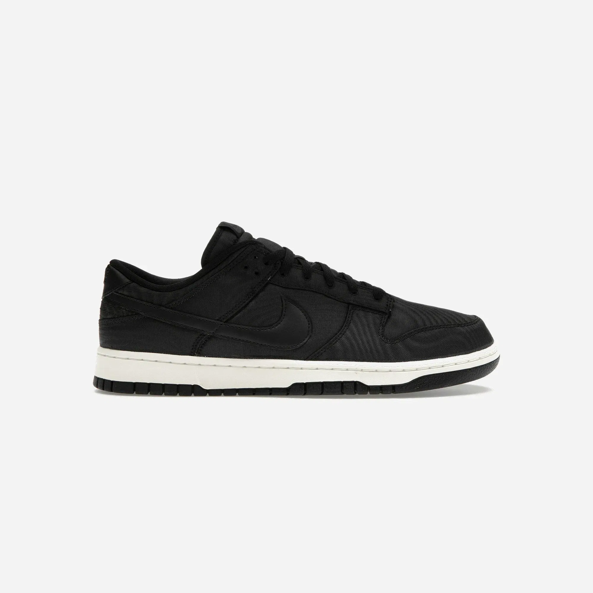 NIKE DUNK LOW BLACK CANVAS