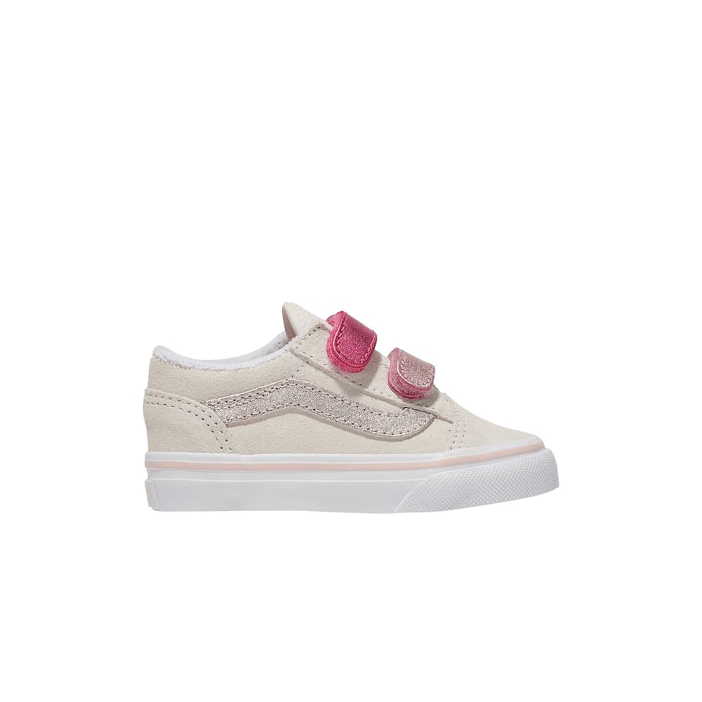 Vans Old Skool V Toddler Marshmallow Metallic Pink