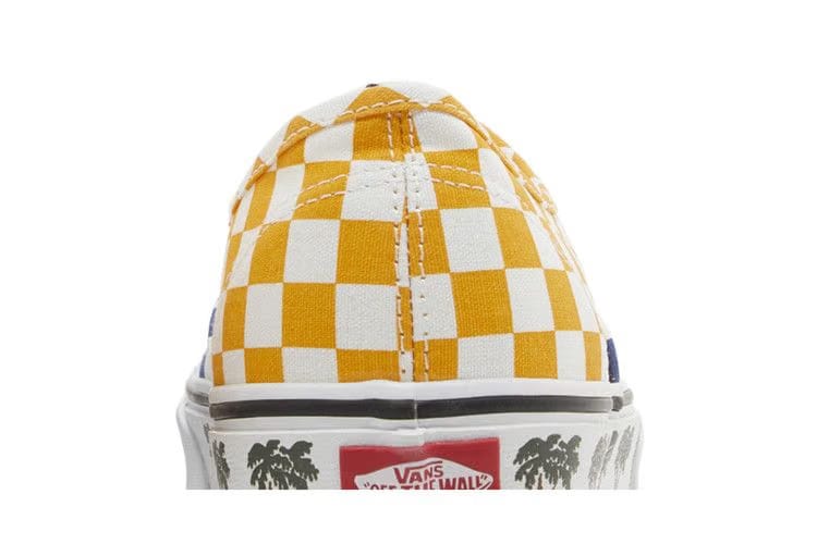 Vans Authentic Sidewall Palm Tree Checkerboard