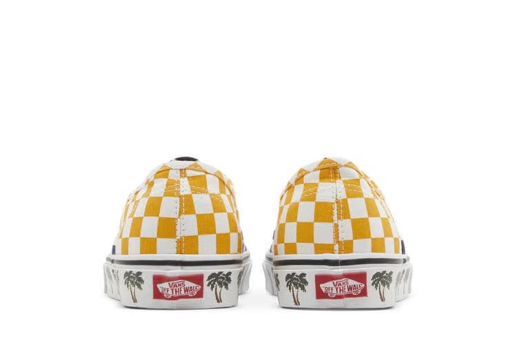 Vans Authentic Sidewall Palm Tree Checkerboard