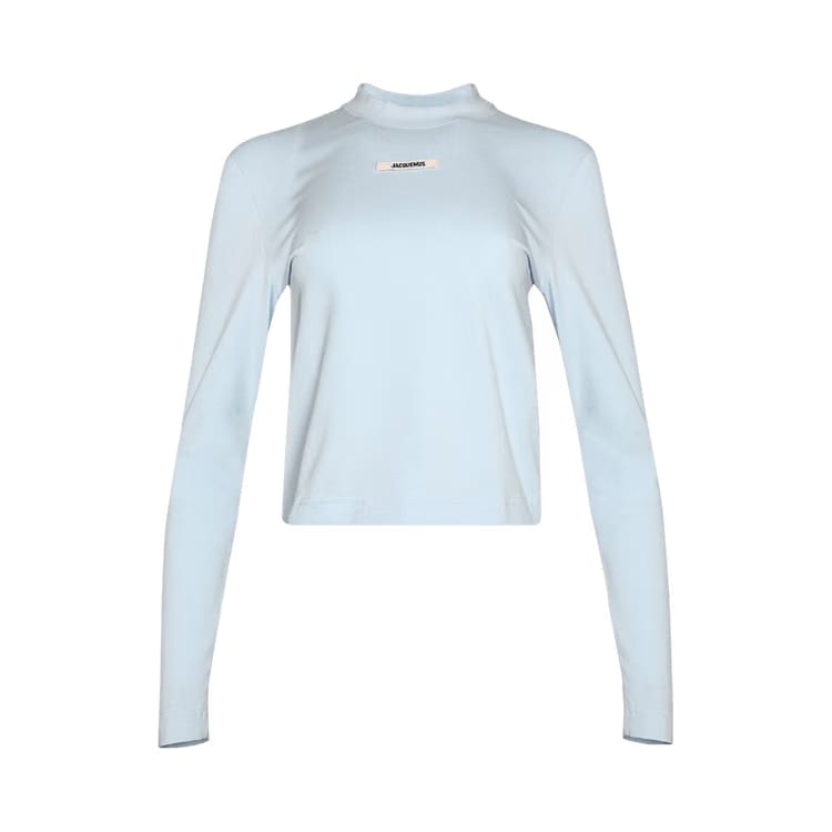 Jacquemus Le T-Shirt Gros Grain Light Blue
