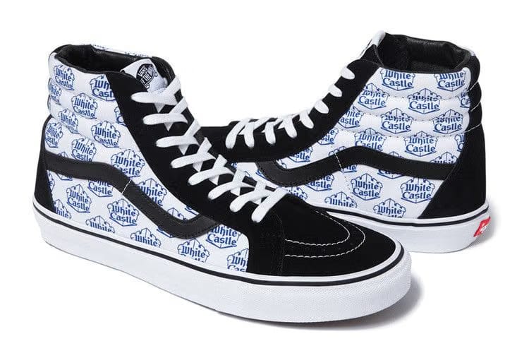 Vans Supreme Sk8-Hi Reissue White Castle