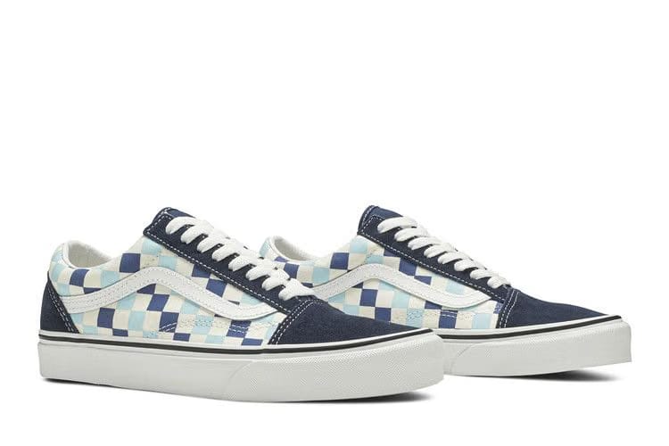 Vans Old Skool Blue Topaz Checkerboard
