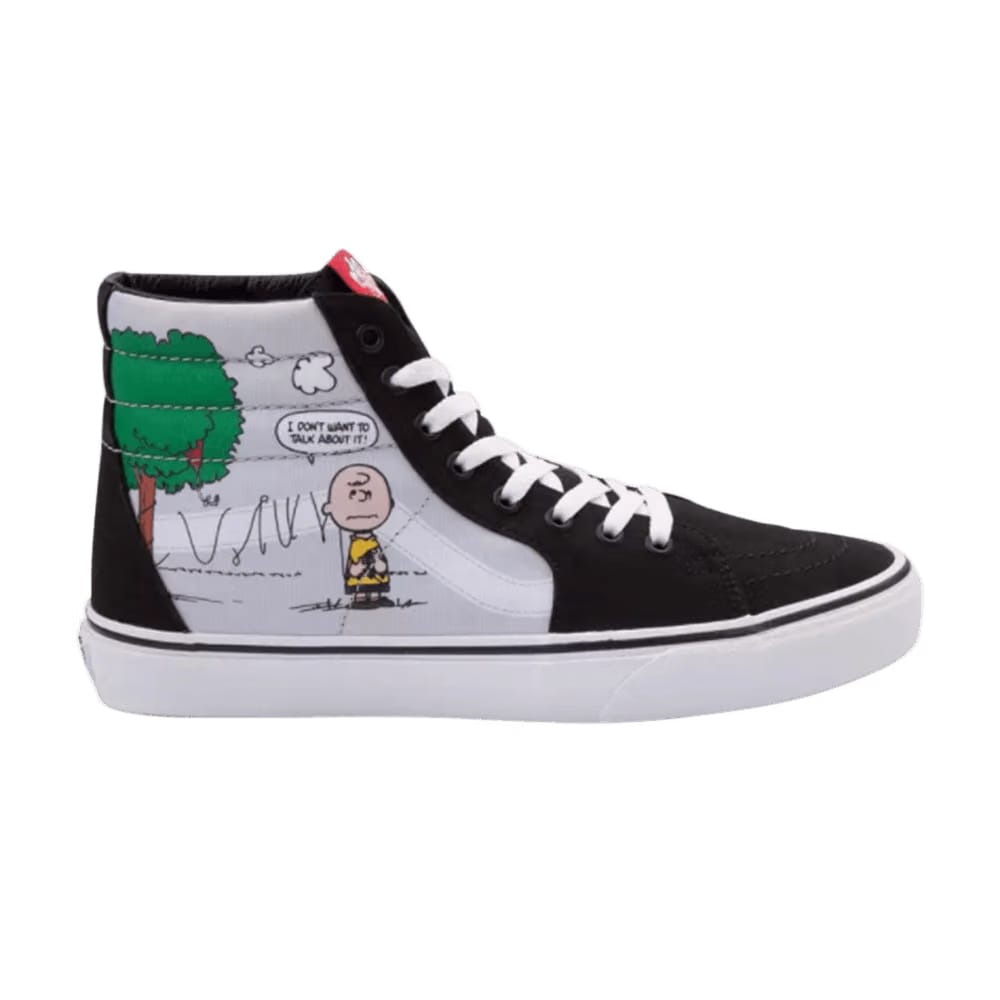 Peanuts x Vans Sk8 Hi Charlie Kite