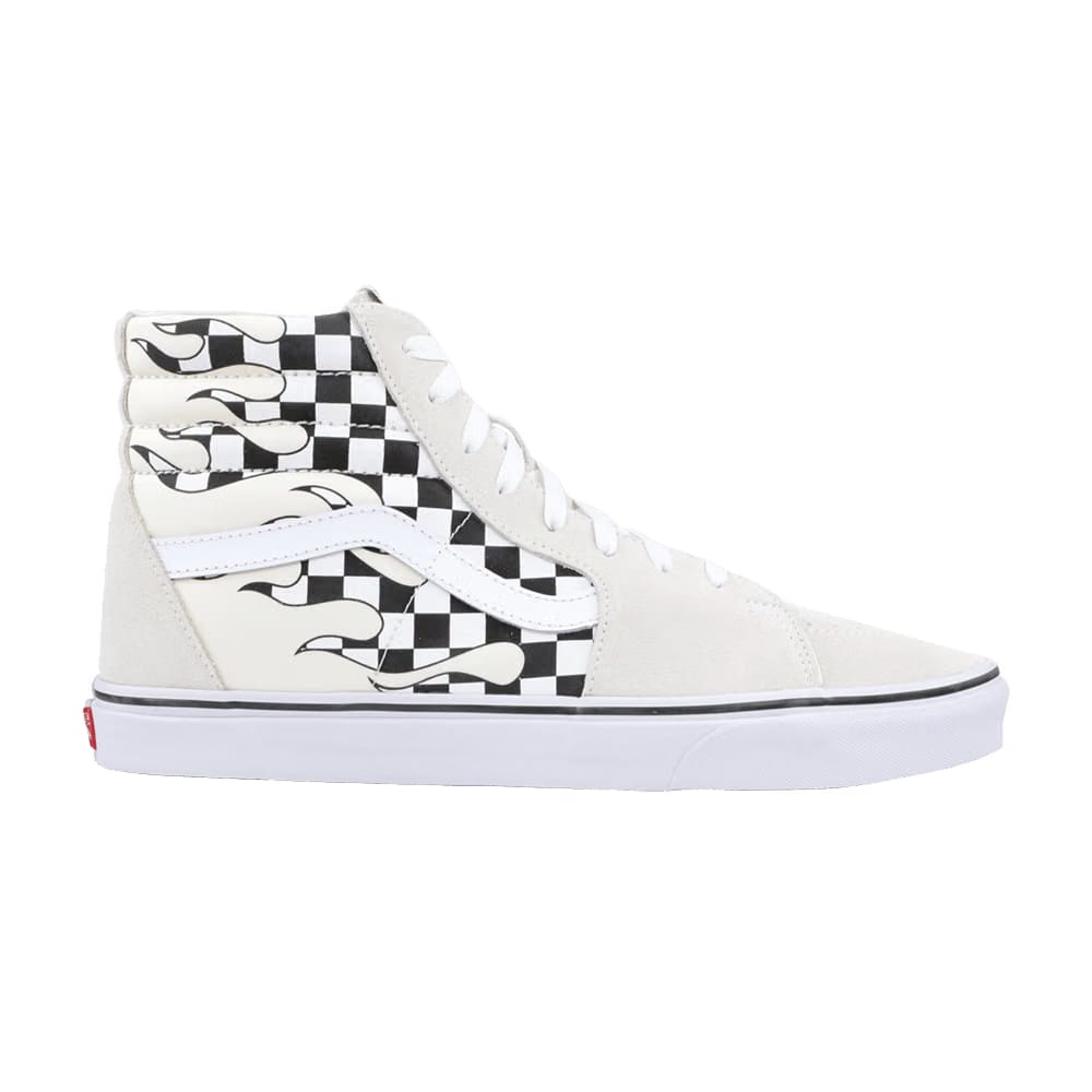 Vans Sk8-Hi Checker Flame
