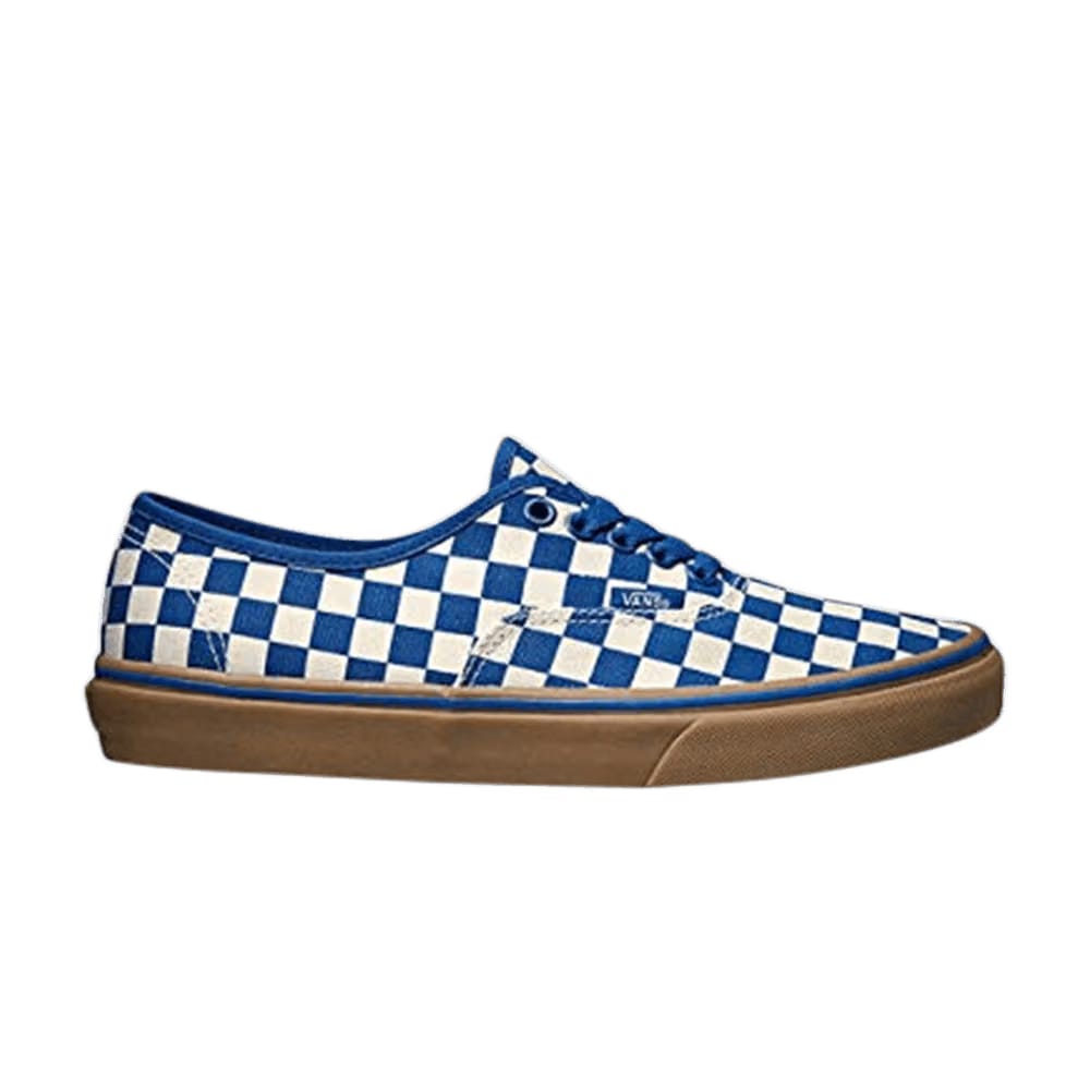 Vans Authentic Blue Checkerboard