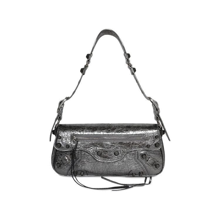 Balenciaga Le Cagole Sling Bag Silver