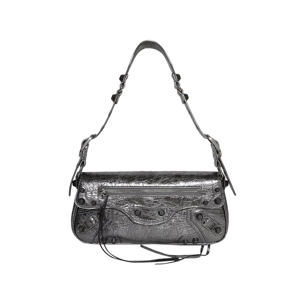 Balenciaga Le Cagole Sling Bag Silver