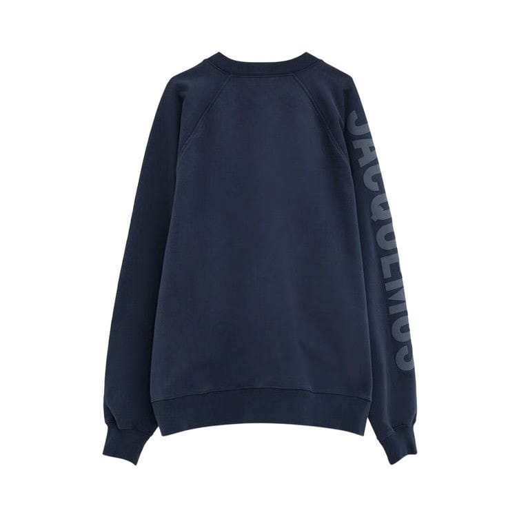 Jacquemus Le SweaT-Shirt Typo Dark Navy