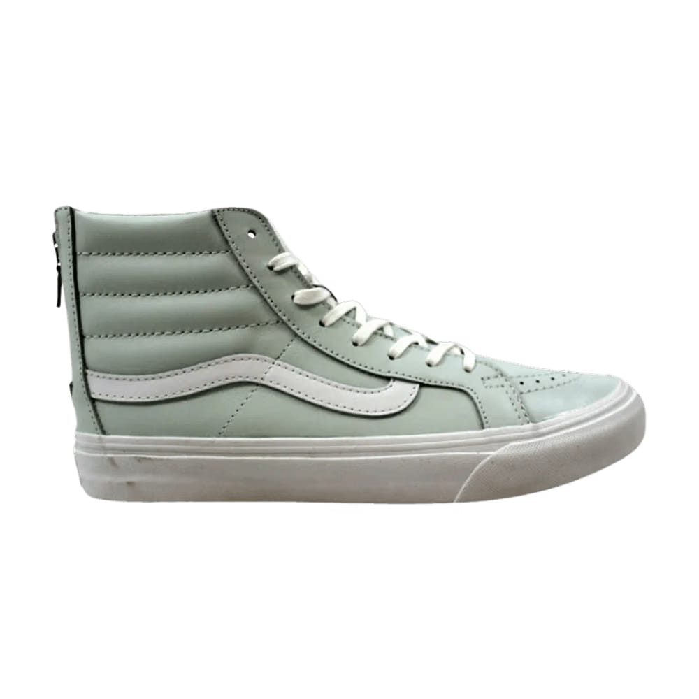 Vans Sk8-Hi Slim Zip Leather Zephyr Blue