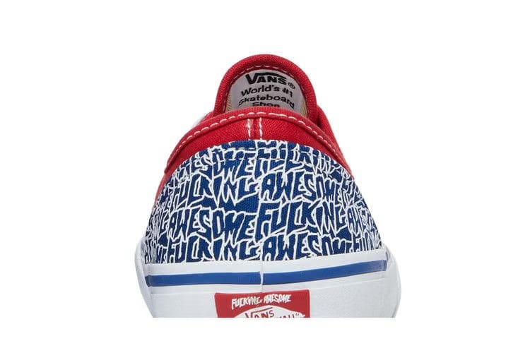 Vans Fucking Awesome x Authentic C Pro Red Blue