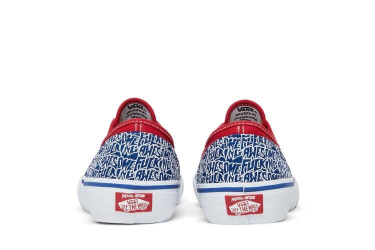 Vans Fucking Awesome x Authentic C Pro Red Blue