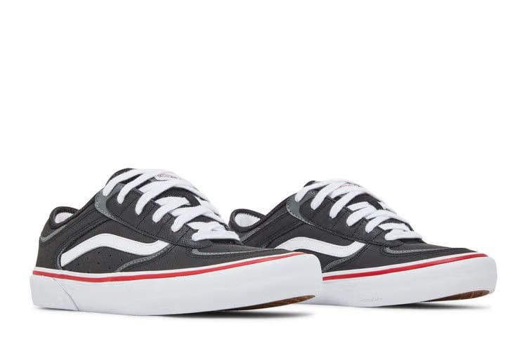 Vans Rowley Black White Red