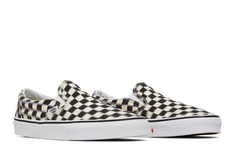 Vans Classic Slip-On Blur Check
