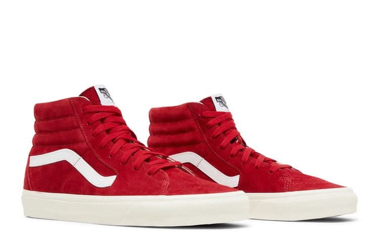 Vans Sk8-Hi Pig Suede - Chili Pepper