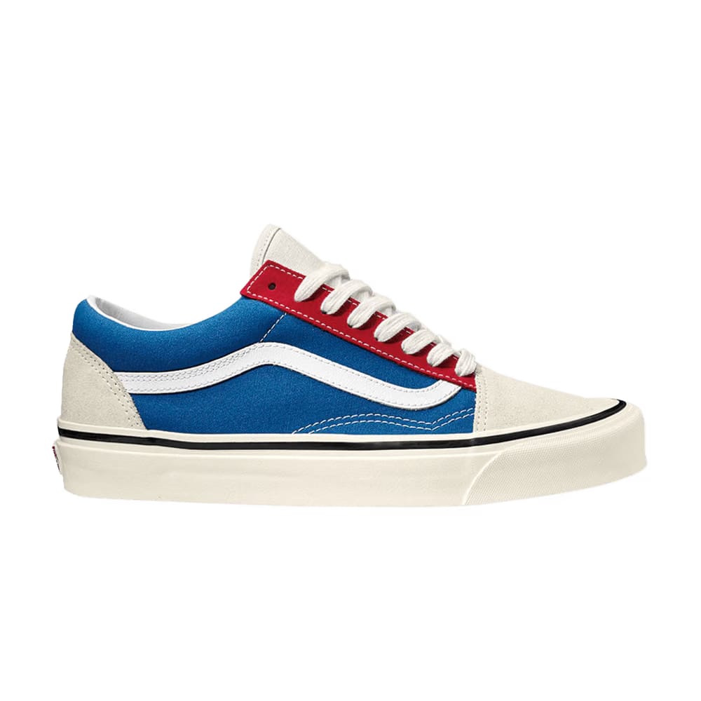 Vans Old Skool 36 DX White Blue Red
