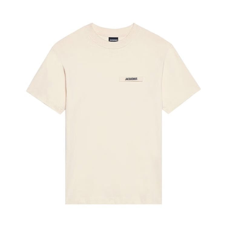 Jacquemus Le T-Shirt Gros Grain Beige