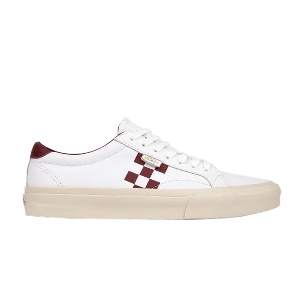Vans Court Checker - White Cabernet