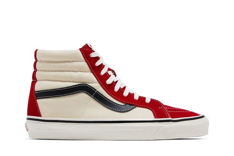 Vans Sk8-Hi 38 DX Anaheim Factory - White Red
