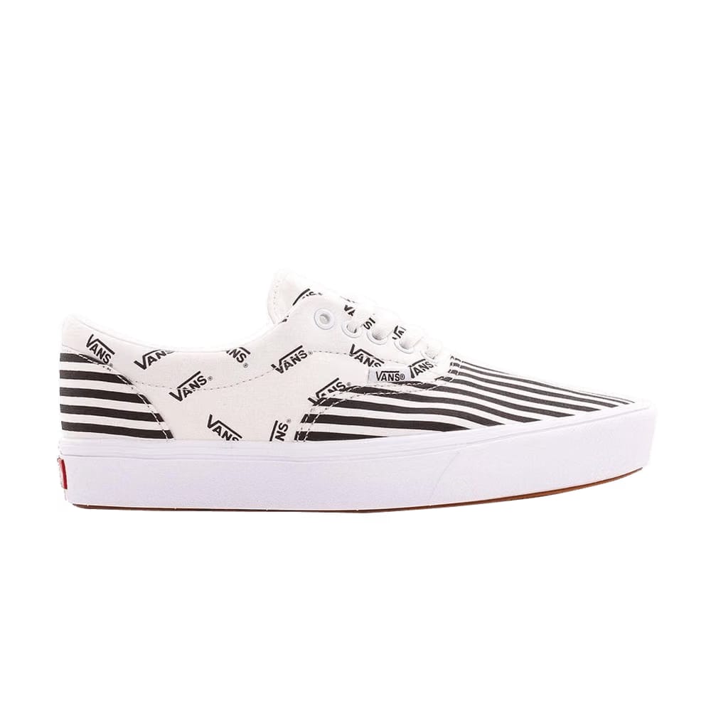Vans ComfyCush Era All Over Logo - Marshmallow