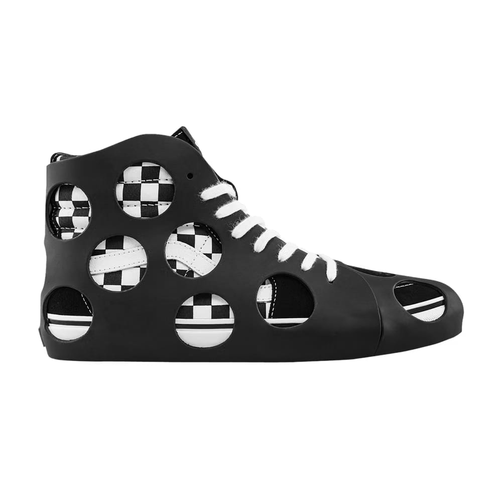 Vans Sk8-Hi Cage VLT LX Polka Dot Checkered - Black
