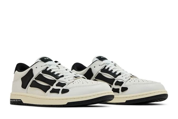Amiri Skel Top Low White Black 2024