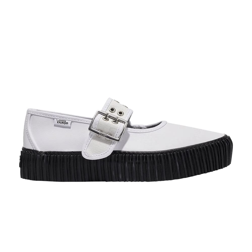 Vans Mary Jane Creeper Grunge Ballet - White Black