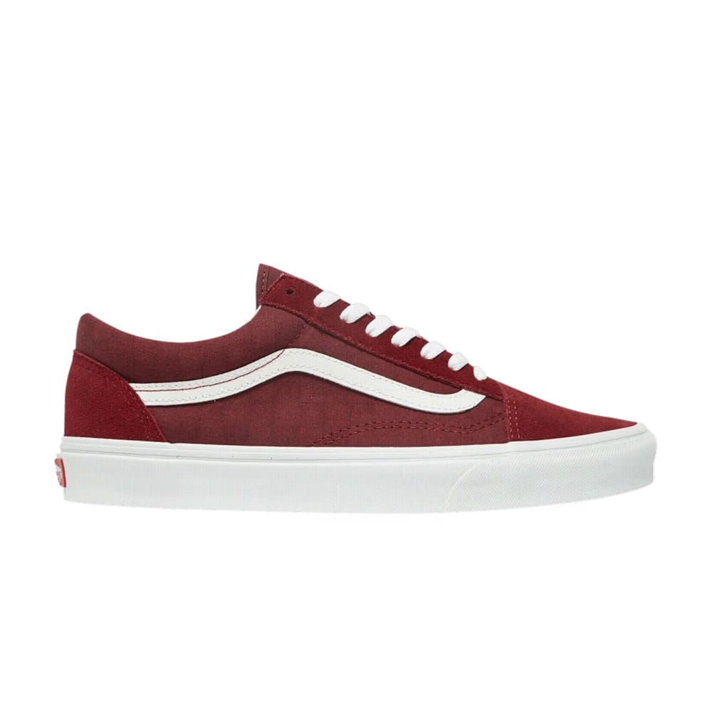 Vans Old Skool JD Check - Burgundy
